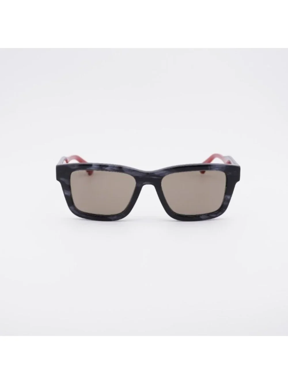 Gucci GG1869S 004 Sunglasses Grey Havana Square Frame, Brown Lenses